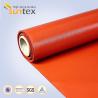 Buy cheap Silicone rubber coated fiberglass fabric RESISTANT FABRIC EXPANSION JOINT CLOTH from wholesalers