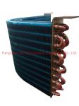 Chilled Water Evaporator Dehumidifier Coil Copper Pipe Finned