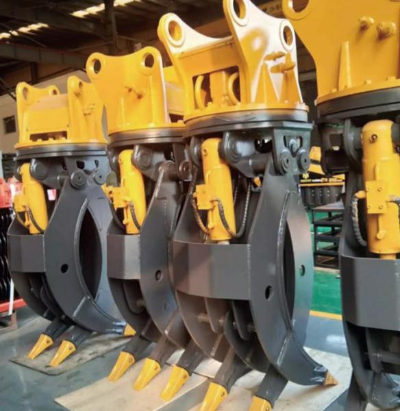 Buy cheap 25 Ton Excavator Mini Hydraulic Rotating Grapple For Hitachi EX200 EX250 from wholesalers