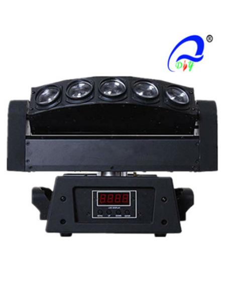 Buy cheap Brightest 8° Moving Head LED Beam Lamp RGBW / W Cree Leds 5 Heads * 10W from wholesalers