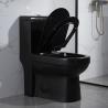 Buy cheap Ceramic Sanitaryware One Piece Toilet Commode Hotel Skirted Round Toilet from wholesalers