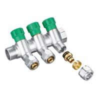 Buy cheap OEM Brass Air Manifold Customized Max.16bar 3/4"X16 Manifolds product