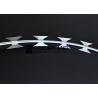 Buy cheap BTO 22 Strip Concertina Razor Barbed Wire Hot Dipped Galvanized prison razor wire For Airport from wholesalers