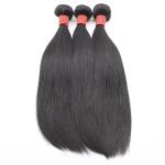 Unprocessed Human Hair Weave Extension Silky Straight Wave Virgin Hair Bundle
