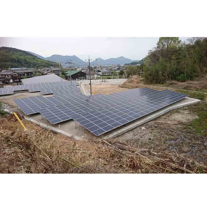 Q235B / Q345B Steel Solar Ground mounting system ground solar structure solar bracket