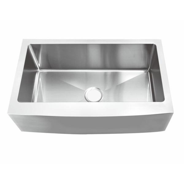 Buy cheap Handmade 33 Inch Apron Stainless Steel Kitchen Sink Easy Maintenance from wholesalers