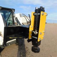 Buy cheap Q345B Wood Post Driver Skid Steer Vibrating For Mini Excavator product
