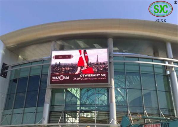 Outdoor p10 LED Advertising Billboards Full Color LED Display Rental digital