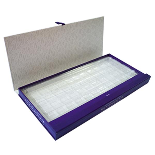 Buy cheap Glossy Food Gift Box Packaging Double Sided Printed With Clear Window from wholesalers