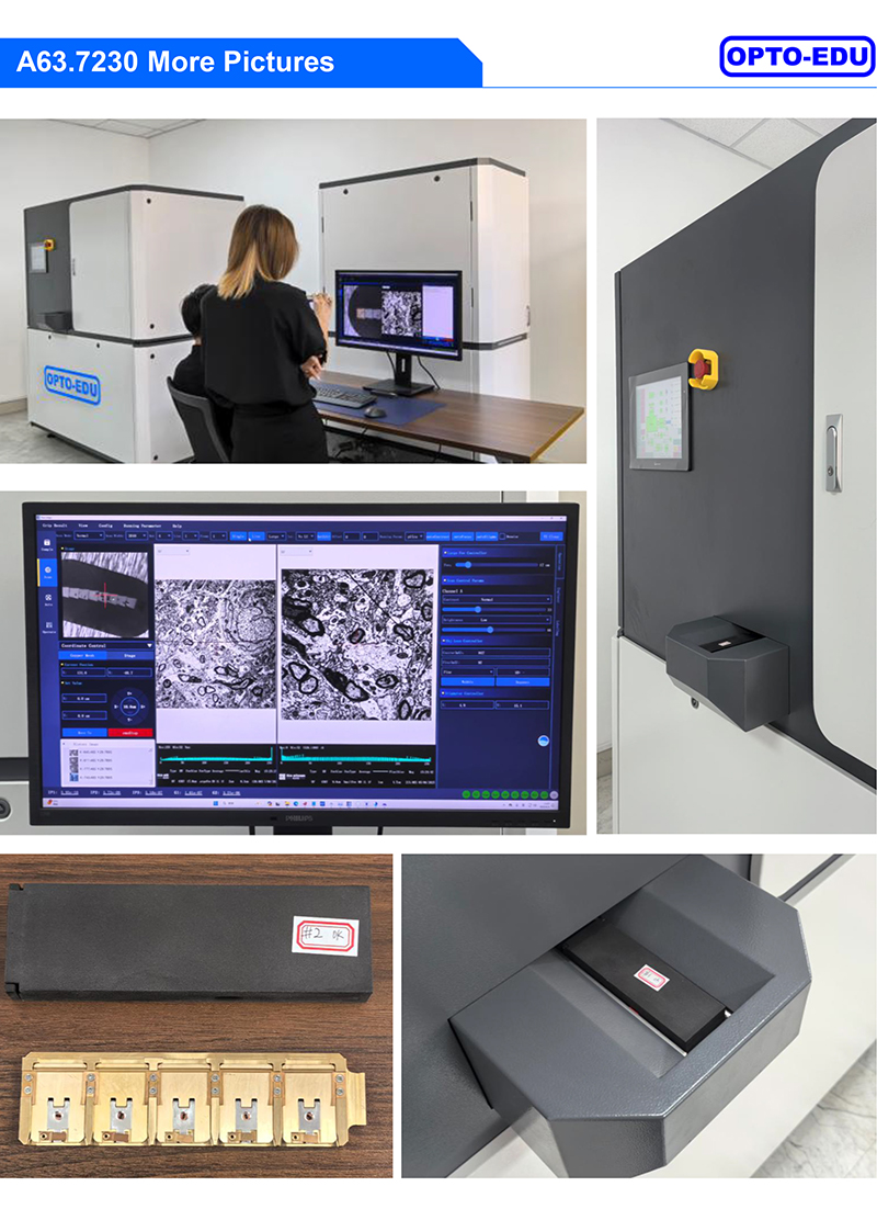 OPTO-EDU A63.7230 Scanning Transmission Electron Microscope STEM 50KV 800000x