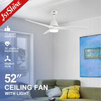 Buy cheap 38W 3 Blades Remote Control Ceiling Fan With Dimmable LED Light product