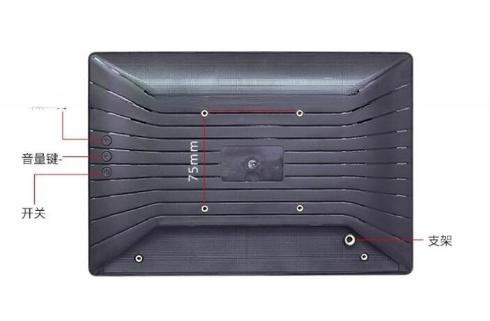 10.1'' Inch capacitive multi touch interactive AD media display wifi Android wireless player