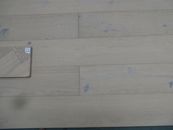 Buy cheap Character European Oak engineered wood flooring, light smoked and white stained-color O from wholesalers