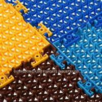 Buy cheap Futsal Use Interlocking Basketball Flooring shockproof Polypropylene Material product