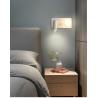 Buy cheap White Reading acrylic ball Wall Lamp 3W +5W Interior Bedroom Bedside Desk Wall Sconce Light Fixture For Indoor Hotel from wholesalers