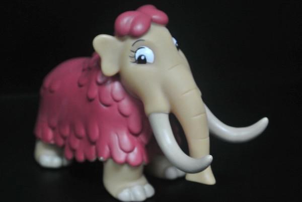 Buy cheap Mammoth Elephant Collectible Vinyl Toys With Long White Tooth 8*7*5cm from wholesalers