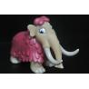 Buy cheap Mammoth Elephant Collectible Vinyl Toys With Long White Tooth 8*7*5cm from wholesalers