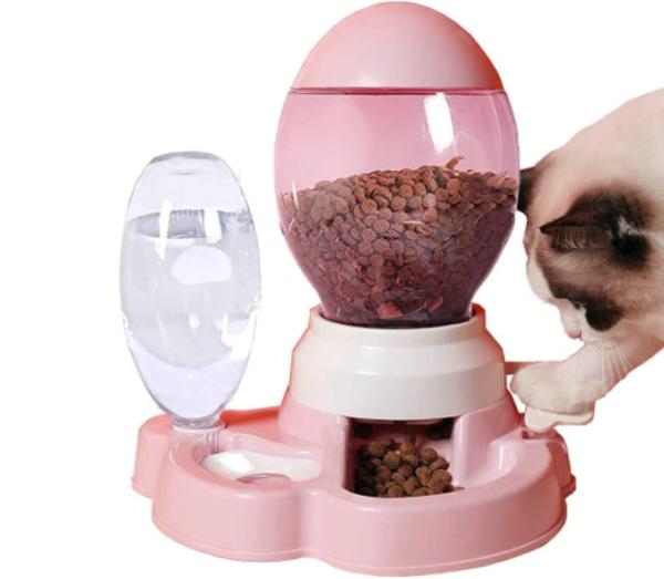 Buy cheap Plastic Automatic Pet Food Bowl For Small Medium Cats Dogs 2.2L from wholesalers