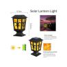 Buy cheap IP 65 Outdoor Solar Wall Lights 3.2V Fire Flame Waterproof Garden LED Wall Lamp from wholesalers