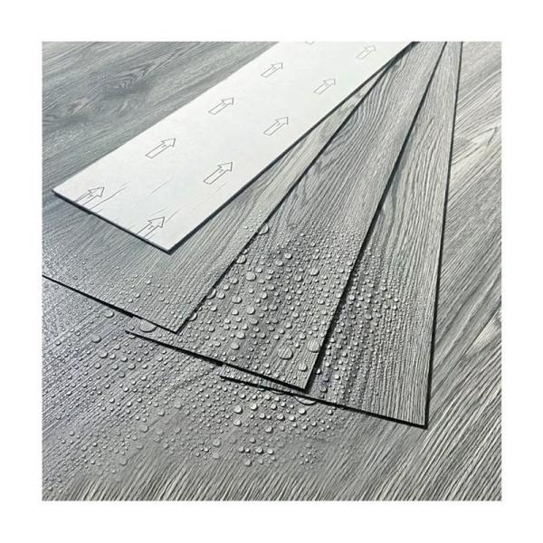 Waterproof Wood Luxury Pvc Tiles Lvt Flooring Self Adhesive Vinyl Flooring Peel