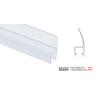 Buy cheap Frameless Sliding Shower Door Vertical Seal Strip PVC Water Retaining Fittings from wholesalers