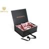 Buy cheap Black Thick Christmas Recycled Cardboard Gift Boxes With Lids Hair Extension Packaging from wholesalers