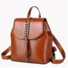 Buy cheap Waterproof Leisure Ladies Two Layer Cowhide Duffel Backpack from wholesalers