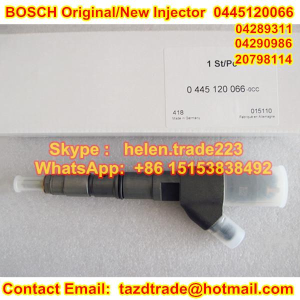 Buy cheap BOSCH Original and New CR Injector 0445120066 / 0 445 120 066 from wholesalers