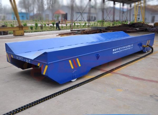 Buy cheap Heat Proof Industrial Electric Carts , AC Rail Transfer Cart Dragged Cable Transport Trailer from wholesalers
