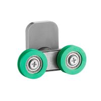 Buy cheap Grooved Sliding Glass Door Wheel Replacement Shower Door Rollers 23mm product