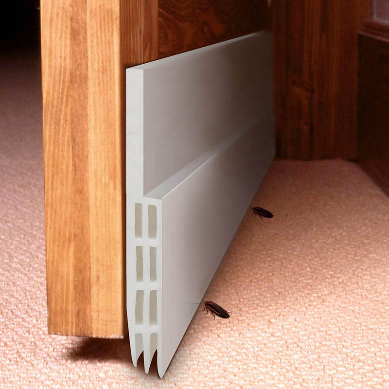 Highly Popular Door Bottom Draft Stopper Sealing 50*5 mm Black White Color ISO/TS16949
