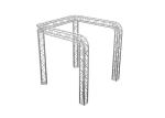 400x400 Aluminum Alloy Lighting Truss System Spigot Truss 0.5m-4m Length