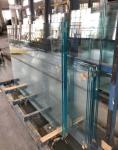UV Protection Low Iron Extra Clear Glass For Building / Window / Door