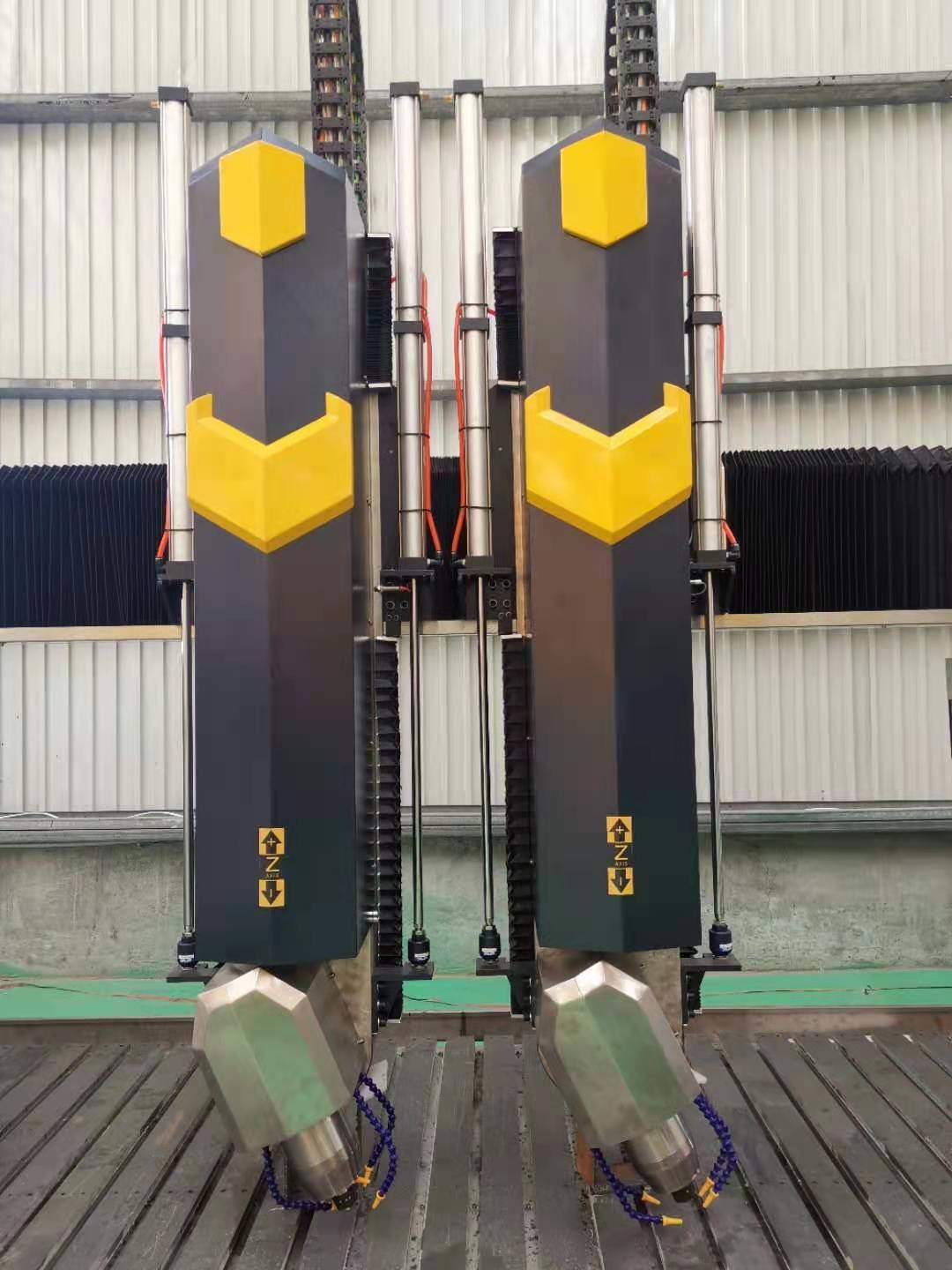 Precision 3-Axis 15m/min Air Speed CNC Stone Carving Machine