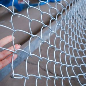 Buy cheap Hot Dip Galvanized Diamond Chain Link Fence Cyclone Wire Mesh from wholesalers
