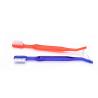 Buy cheap V Shape Double Ended Orthodontic Toothbrush With Interdental Brush from wholesalers