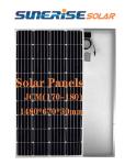 170W 180W 92% 5400pa Monocrystalline Solar Module