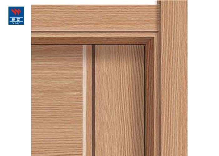 Waterproof Eco-Friendly Wood Plastic Panel Modern Bathroom Design Interior WPC Doors