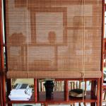 Privacy Indoor Bamboo Roller Blind With Lift, Anti UV Waterproof Bamboo Curtains