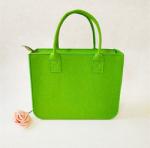 2021Eco-Friendly ladies felt shopping bag women handbag tote bag leisure felt