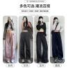 Buy cheap Custom Casual High Quality Lightweight 100%Nylon Woven Sports Workout Blank Cargo Pants for Women from wholesalers