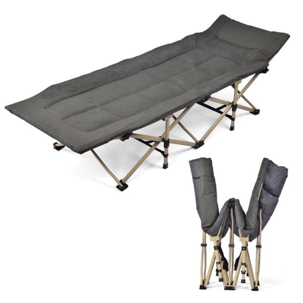 Outdoor Portable Folding Recliner Collapsible Chaise Lounge for Outdoor