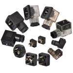 IP65 Solenoid Valve Connector Din 43650-C DC Voltage Solenoid Coil Connector