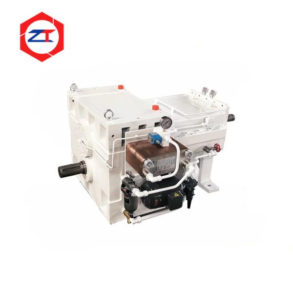 Buy cheap Cast Iron Twin Screw Extruder Elements / Extruder Machine Price High Speed Gear Box Plastic Recycling Extruder from wholesalers