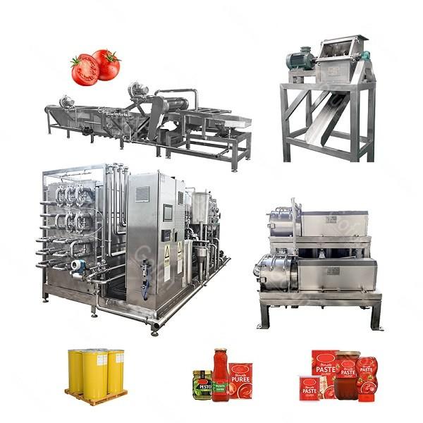 Quality Food Grade 304SUS Tomato Production Line Customized 100T/D for sale