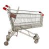 Buy cheap Russian Style Metal Grocery Cart Trolley 110kgs Loading Capacity With Beer Rack from wholesalers