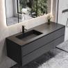 Buy cheap Hotel Wall Mounted Bathroom Cabinet Modern Bathroom Mirrored Cabinet With LED Light from wholesalers
