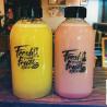 Buy cheap 400ml 500ml 600ml Plastic Fruit Juice Bottle With Customized Logo from wholesalers
