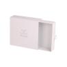 Buy cheap White Embossing Drawer Gift Box Cosmetic Packaging With Ribbon Handle from wholesalers