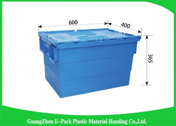 Buy cheap Industrial Storage Plastic Attached Lid Containers For Transportation And Logistics from wholesalers